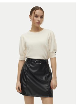 Vero Moda Bluzka Hollykaris 10310577 Beżowy Regular Fit ze sklepu MODIVO w kategorii Bluzki damskie - zdjęcie 183946192