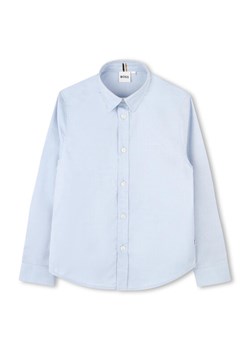 BOSS Koszula J52009 M Błękitny Regular Fit ze sklepu MODIVO w kategorii Koszule chłopięce - zdjęcie 183946201
