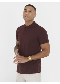 Brave Soul Polo MPS-131TOKITA Bordowy Straight Fit ze sklepu MODIVO w kategorii T-shirty męskie - zdjęcie 183946203