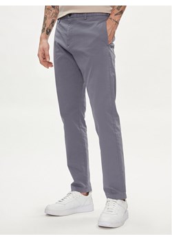 Hugo Chinosy David222D 50468314 Niebieski Slim Fit ze sklepu MODIVO w kategorii Spodnie męskie - zdjęcie 183946221