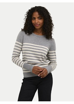 Kaffe Sweter Lizza 10509065 Szary Regular Fit ze sklepu MODIVO w kategorii Swetry damskie - zdjęcie 183946231
