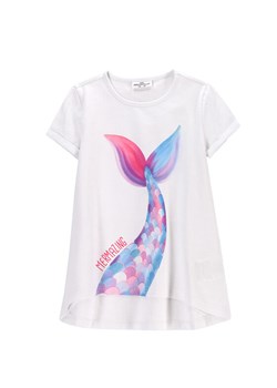 Coccodrillo T-Shirt WC5143203IGK Biały Regular Fit ze sklepu MODIVO w kategorii Bluzki dziewczęce - zdjęcie 183946233
