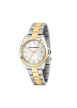 KARL LAGERFELD Zegarek R0553101507 Srebrny ze sklepu MODIVO w kategorii Zegarki - zdjęcie 183946294