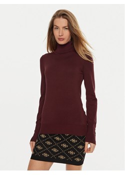 Guess Golf Paule W2BR53 Z2V62 Bordowy Slim Fit ze sklepu MODIVO w kategorii Swetry damskie - zdjęcie 183946474