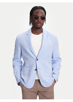 United Colors Of Benetton Marynarka 23B3UW014 Niebieski Regular Fit - id: 0000304712494 - marki United Colors Of Benetton - 183946493 United Colors Of Benetton Marynarka 23B3UW014 Niebieski Regular Fit ze sklepu MODIVO w kategorii Marynarki męskie - zdjęcie 183946493