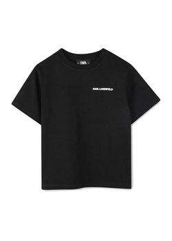 Karl Lagerfeld Kids T-Shirt Z30440 D Czarny Regular Fit ze sklepu MODIVO w kategorii T-shirty chłopięce - zdjęcie 183946613