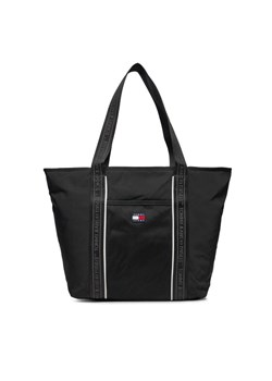 Tommy Jeans Torebka Tjw Heritage Tote AW0AW15824 Czarny ze sklepu MODIVO w kategorii Torby Shopper bag - zdjęcie 183946711