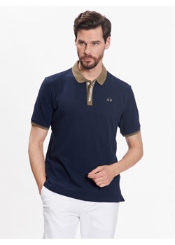 La Martina Polo VMP008 PK001 Granatowy Regular Fit ze sklepu MODIVO w kategorii T-shirty męskie - zdjęcie 183946750