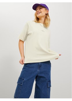 JJXX T-Shirt 12241203 Écru Loose Fit ze sklepu MODIVO w kategorii Bluzki damskie - zdjęcie 183946772
