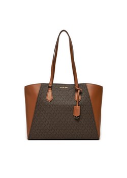 MICHAEL Michael Kors Torebka Taryn 30F4GTBT7B Brązowy ze sklepu MODIVO w kategorii Torby Shopper bag - zdjęcie 183946813