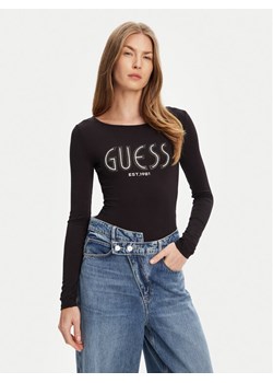Guess Body W5YP05 K68D2 Czarny Slim Fit ze sklepu MODIVO w kategorii Bluzki damskie - zdjęcie 183946830