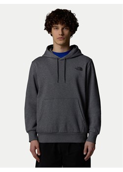 The North Face Bluza Simple Dome NF0A89FC Szary Regular Fit ze sklepu MODIVO w kategorii Bluzy męskie - zdjęcie 183946832