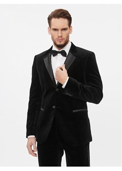 Hugo Marynarka Henry234E1 50502346 Czarny Slim Fit ze sklepu MODIVO w kategorii Marynarki męskie - zdjęcie 183946873