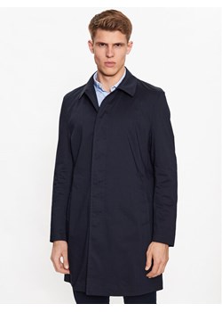 Boss Płaszcz przejściowy Jared 50489457 Granatowy Regular Fit ze sklepu MODIVO w kategorii Płaszcze męskie - zdjęcie 183946954