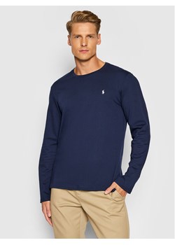 Polo Ralph Lauren Longsleeve Sle 714844759002 Granatowy Regular Fit ze sklepu MODIVO w kategorii T-shirty męskie - zdjęcie 183946970
