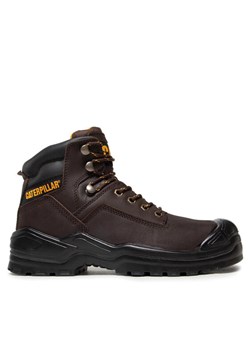 CATerpillar Trapery Striver Bump St S3 P725098 Brązowy ze sklepu MODIVO w kategorii Buty zimowe męskie - zdjęcie 183946984