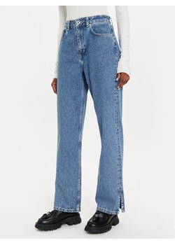 Karl Lagerfeld Jeans Jeansy 245J1115 Niebieski Straight Fit ze sklepu MODIVO w kategorii Jeansy damskie - zdjęcie 183947022