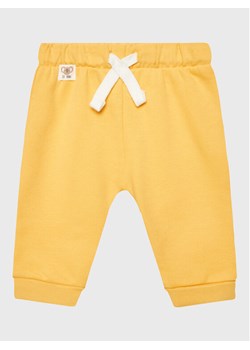Zippy Spodnie dresowe ZNBAP0401 23001 Żółty Regular Fit ze sklepu MODIVO w kategorii Spodnie i półśpiochy - zdjęcie 183947050