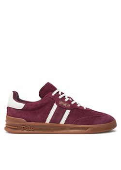 Polo Ralph Lauren Sneakersy 804950266003 Bordowy ze sklepu MODIVO w kategorii Buty sportowe damskie - zdjęcie 183947053