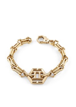PHILIPP PLEIN Bransoletka Plein Icon Chain PJ9EA06BU Złoty ze sklepu MODIVO w kategorii Bransolety - zdjęcie 183947072
