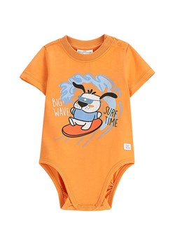 Coccodrillo Body dziecięce WC5112202HBN Pomarańczowy ze sklepu MODIVO w kategorii Body niemowlęce - zdjęcie 183947080