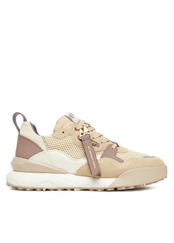 REPLAY Sneakersy Field W Double 2 GWS9H .000.C0009L Beżowy ze sklepu MODIVO w kategorii Buty sportowe damskie - zdjęcie 183947101