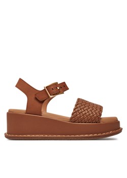Clarks Sandały Kimmei Bay 26176405 Brązowy ze sklepu MODIVO w kategorii Sandały damskie - zdjęcie 183947110