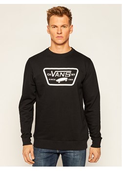 Vans Bluza Full Patch Crew II VN0A45CI Czarny Regular Fit ze sklepu MODIVO w kategorii Bluzy męskie - zdjęcie 183947120