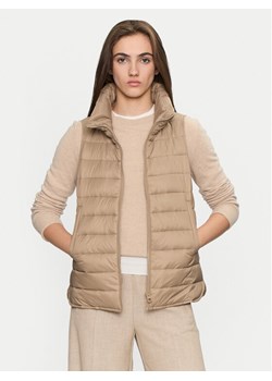 Marc O'Polo Bezrękawnik 408 0851 72039 Beżowy Regular Fit ze sklepu MODIVO w kategorii Kamizelki damskie - zdjęcie 183947122
