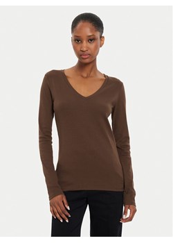 United Colors Of Benetton Bluzka 3GA2E4245 Brązowy Regular Fit ze sklepu MODIVO w kategorii Bluzki damskie - zdjęcie 183947123