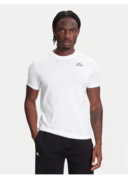 Kappa T-Shirt Logo Korpo Cafers 304J150 Biały Slim Fit ze sklepu MODIVO w kategorii T-shirty męskie - zdjęcie 183947133