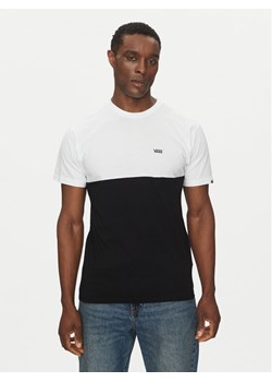 Vans T-Shirt Colorblock Tee VN0A3CZDY281 Czarny Classic Fit ze sklepu MODIVO w kategorii T-shirty męskie - zdjęcie 183947141