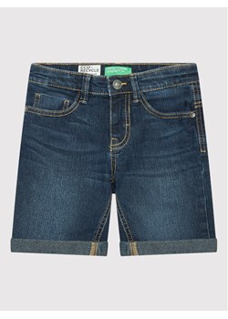 United Colors Of Benetton Szorty jeansowe 4XA259DY0 Niebieski Slim Fit ze sklepu MODIVO w kategorii Spodenki chłopięce - zdjęcie 183947143