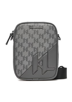 KARL LAGERFELD Torebka 246M3051 Szary ze sklepu MODIVO w kategorii Listonoszki - zdjęcie 183947180