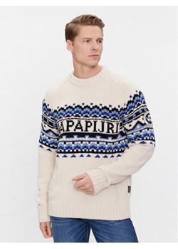 Napapijri Sweter NP0A4HHJ Écru Regular Fit ze sklepu MODIVO w kategorii Swetry męskie - zdjęcie 183947220