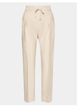 InWear Spodnie materiałowe Kei 30108217 Écru Relaxed Fit ze sklepu MODIVO w kategorii Spodnie damskie - zdjęcie 183947251