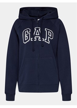 Gap Bluza 463503-01 Granatowy Regular Fit ze sklepu MODIVO w kategorii Bluzy damskie - zdjęcie 183947321