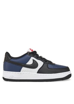 Nike Sneakersy Air Force 1 Gs HJ9201 400 Granatowy ze sklepu MODIVO w kategorii Buty sportowe damskie - zdjęcie 183947334