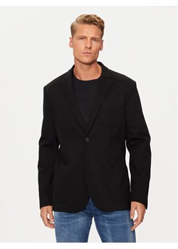 Guess Marynarka M4BN09 WGMB2 Czarny Regular Fit ze sklepu MODIVO w kategorii Marynarki męskie - zdjęcie 183947393