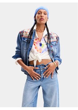 Desigual Kurtka jeansowa Donis 24SWED13 Niebieski Regular Fit ze sklepu MODIVO w kategorii Kurtki damskie - zdjęcie 183947394