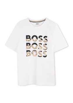BOSS T-Shirt J52038 D Biały Regular Fit ze sklepu MODIVO w kategorii T-shirty chłopięce - zdjęcie 183947412
