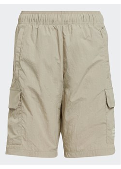 adidas Szorty sportowe IP3065 Beżowy Regular Fit ze sklepu MODIVO w kategorii Spodenki chłopięce - zdjęcie 183947503