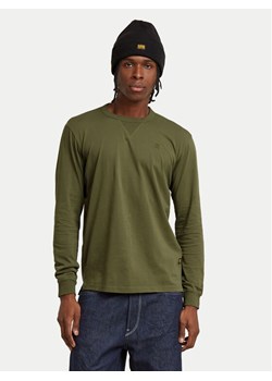 G-Star Raw Longsleeve Nifous D25076-336 Zielony Regular Fit ze sklepu MODIVO w kategorii T-shirty męskie - zdjęcie 183947534