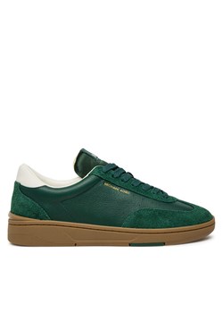 MICHAEL Michael Kors Sneakersy Wilton Leather and Suede Sneaker 42F4WLFS1L Zielony ze sklepu MODIVO w kategorii Buty sportowe męskie - zdjęcie 183947561