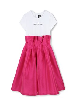 Karl Lagerfeld Kids Sukienka codzienna Z30460 D Różowy Regular Fit ze sklepu MODIVO w kategorii Sukienki dziewczęce - zdjęcie 183947602