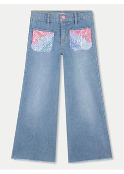 Billieblush Jeansy U20454 Niebieski Loose Fit ze sklepu MODIVO w kategorii Spodnie dziewczęce - zdjęcie 183947604