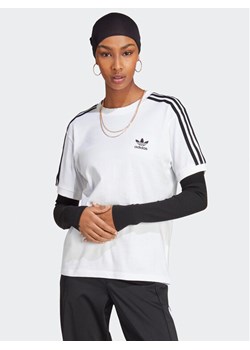 adidas T-Shirt Adicolor Classics 3-Stripes T-Shirt IB7410 Biały Regular Fit - id: 0000301209126 - marki adidas - 183947614 adidas T-Shirt Adicolor Classics 3-Stripes T-Shirt IB7410 Biały Regular Fit ze sklepu MODIVO w kategorii Bluzki damskie - zdjęcie 183947614