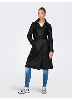 JDY Trencz 15302152 Czarny Regular Fit ze sklepu MODIVO w kategorii Płaszcze damskie - zdjęcie 183947631