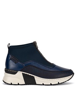 Rieker Sneakersy N6352-14 Niebieski ze sklepu MODIVO w kategorii Buty sportowe damskie - zdjęcie 183947652
