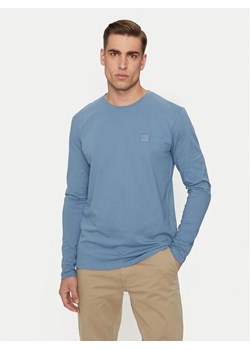 BOSS Longsleeve Tacls 50512111 Niebieski Regular Fit ze sklepu MODIVO w kategorii T-shirty męskie - zdjęcie 183947663
